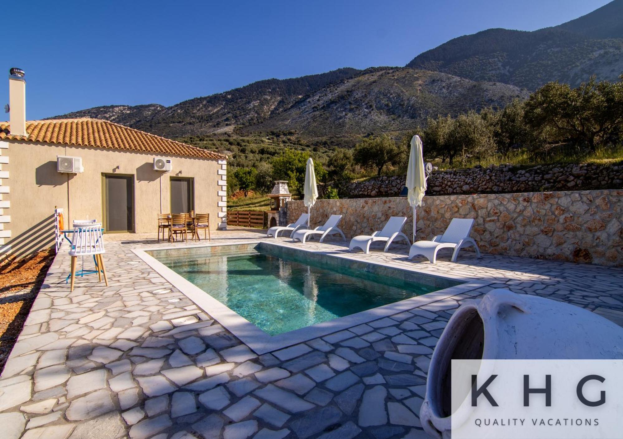 Skoumas Villa Surrounded By Olive Trees! Vlachata Екстериор снимка