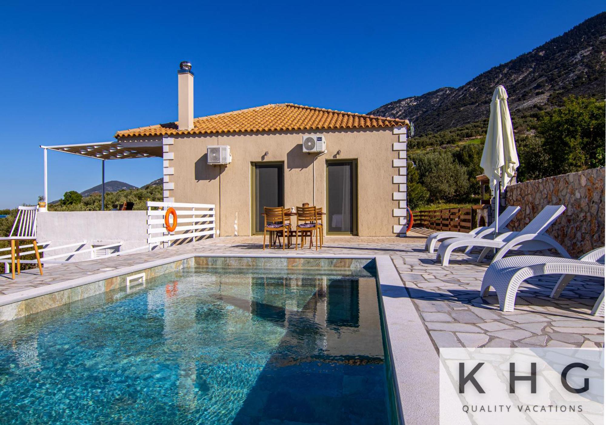 Skoumas Villa Surrounded By Olive Trees! Vlachata Екстериор снимка