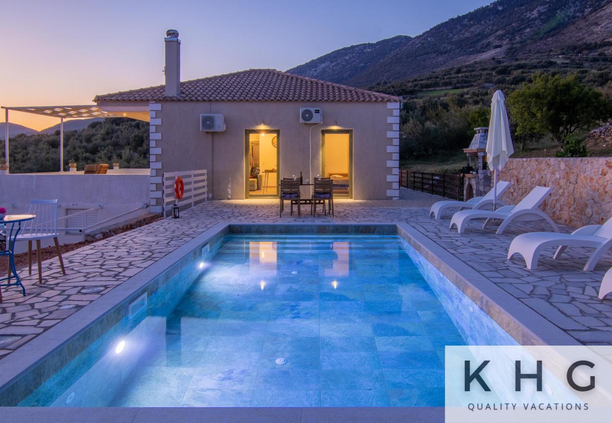 Skoumas Villa Surrounded By Olive Trees! Vlachata Екстериор снимка