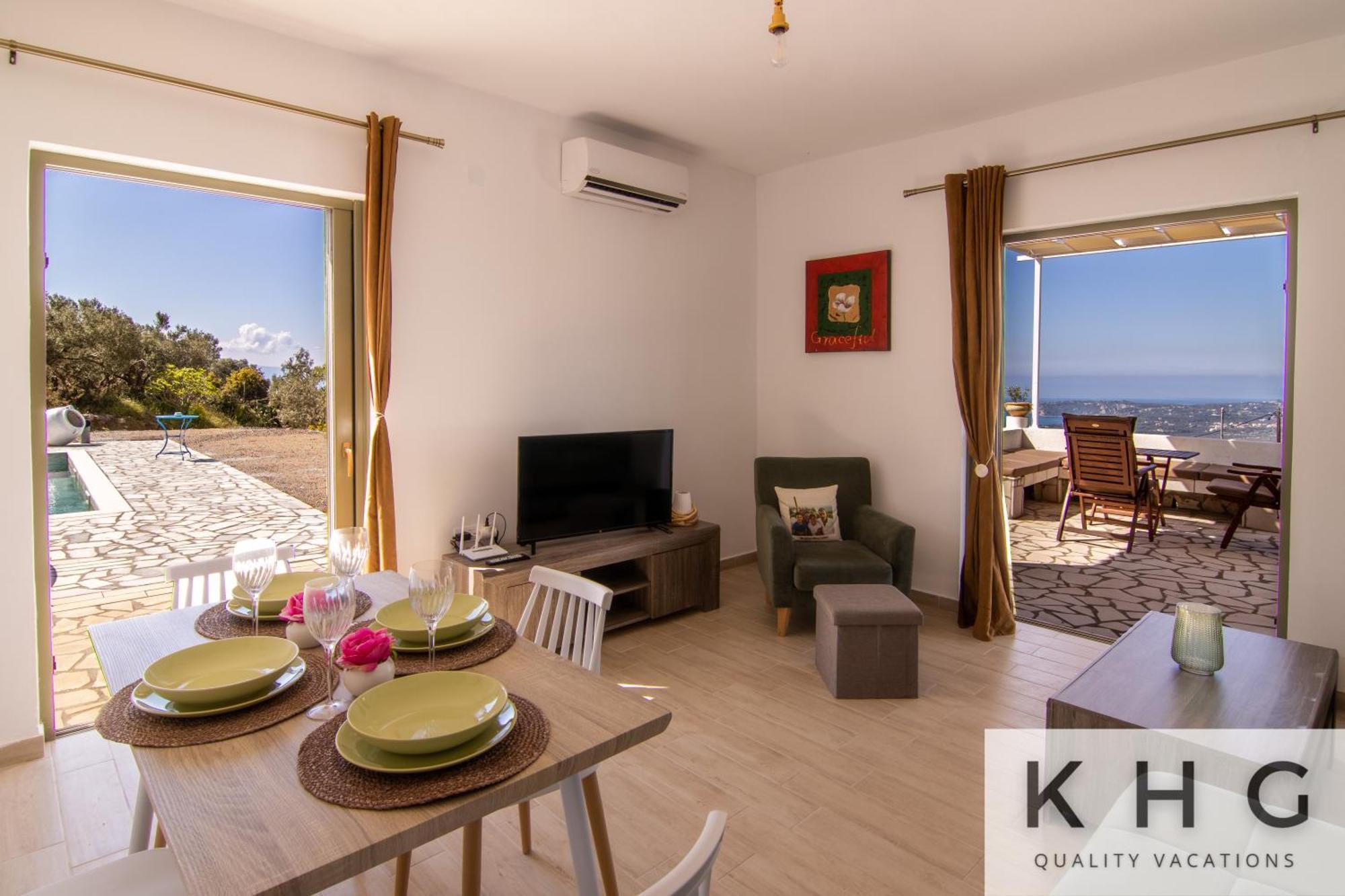 Skoumas Villa Surrounded By Olive Trees! Vlachata Екстериор снимка