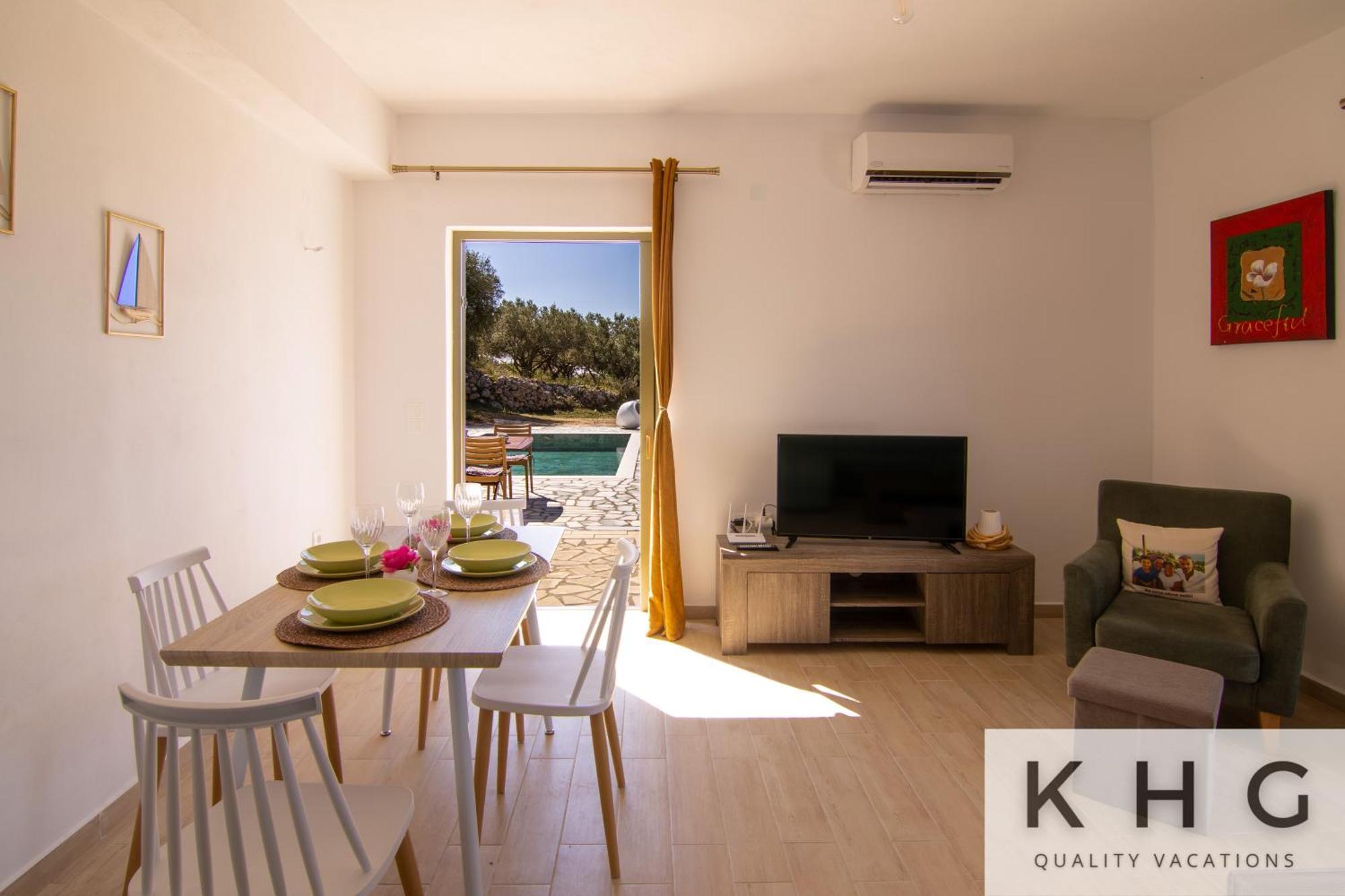 Skoumas Villa Surrounded By Olive Trees! Vlachata Екстериор снимка